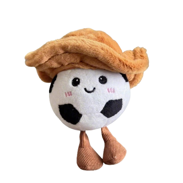 Chaveiros de pelúcia de futebol