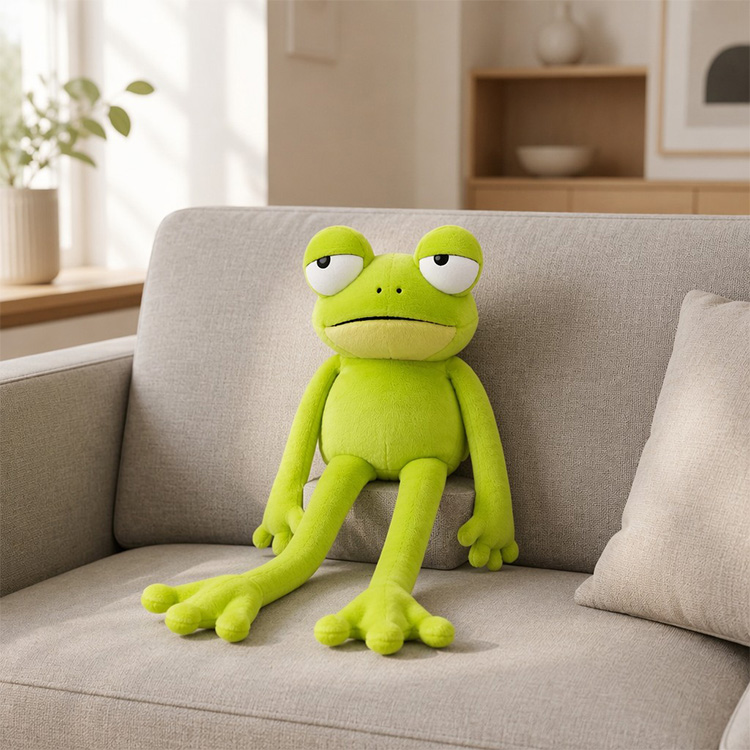 Pelúcia sapo Kermit