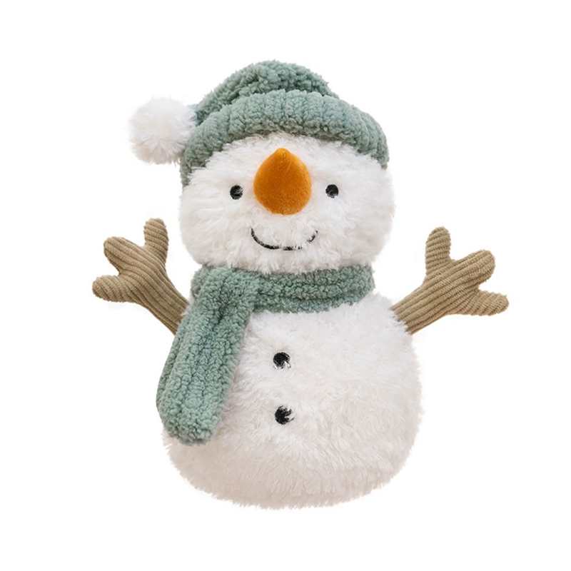 Brinquedos de pelúcia de boneco de neve